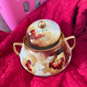 Antique sugar container